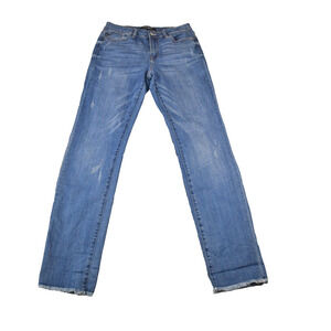 Judy Blue Jeans Womens 7/28 (28x32) Boyfriend Blue Denim